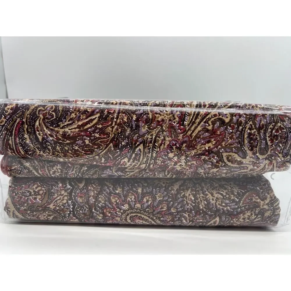 Ralph Lauren Hallie Refined Paisley King Duvet and 2 King Shams New.